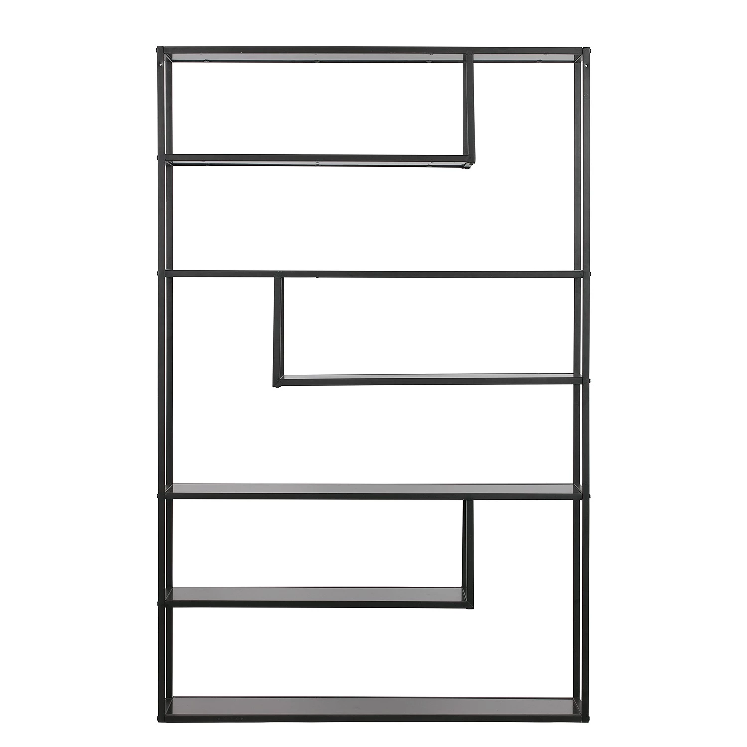 Red Living Étagère Vallvik II - Métal - Noir 3 Red Living Étagère Vallvik II - Métal - Noir – Image 3