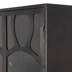 Red Living Vitrine Rustique - Métal - Noir antique 15 Red Living Vitrine Rustique - Métal - Noir antique -Meubles de salle à manger Soldes Magasin 1000342085 220401 060 DETAILS P000000001000342085