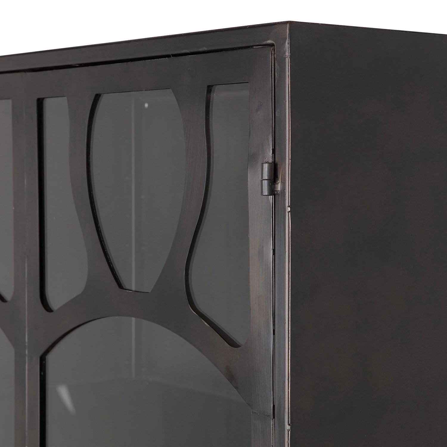 Red Living Vitrine Rustique - Métal - Noir antique 7 Red Living Vitrine Rustique - Métal - Noir antique – Image 7