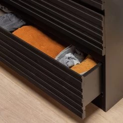 Red Living Commode Rayong II - Pin massif - Pin noir -Meubles de salle à manger Soldes Magasin 1000342090 220401 060 DETAILS P000000001000342090