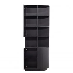 Loftscape Armoire Rozzano II - Pin massif - Pin noir -Meubles de salle à manger Soldes Magasin 1000342128 220401 030 DETAILS P000000001000342128