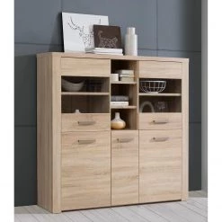 Loftscape Buffet haut Parksville II - Imitation chêne Sonoma -Meubles de salle à manger Soldes Magasin 1000342463 220404 021 MOOD DETAILS P000000001000342463 mood