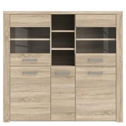 Loftscape Buffet haut Parksville II - Imitation chêne Sonoma -Meubles de salle à manger Soldes Magasin 1000342463 220404 034 DETAILS P000000001000342463