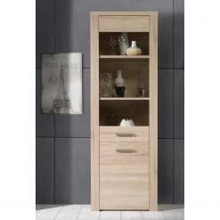 Loftscape Vitrine Parksville - Imitation chêne Sonoma -Meubles de salle à manger Soldes Magasin 1000342475 220404 021 MOOD DETAILS P000000001000342475 mood