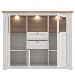 Ridgevalley Buffet haut Sandvik II - Imitation chêne blanc / Imitation chêne Nelson -Meubles de salle à manger Soldes Magasin 1000342493 220331 035 DETAILS P000000001000342493