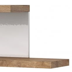 Loftscape Tablette murale Shipley - Blanc brillant / Imitation chêne 11 Loftscape Tablette murale Shipley - Blanc brillant / Imitation chêne -Meubles de salle à manger Soldes Magasin 1000342824 220412 050 DETAILS P000000001000342824