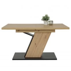 Loftscape Salle à manger Vallen (7 éléments) - (Extensible) Anthracite / Imitation chêne artisan -Meubles de salle à manger Soldes Magasin 1000343888 220407 032 DETAILS P000000001000343888