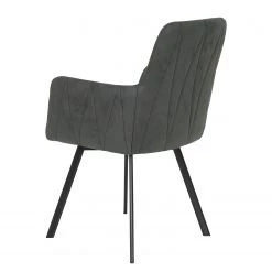 Loftscape Salle à manger Vagos (5 éléments) - (Extensible) Anthracite / Imitation chêne artisan -Meubles de salle à manger Soldes Magasin 1000343889 220407 045 DETAILS P000000001000343889