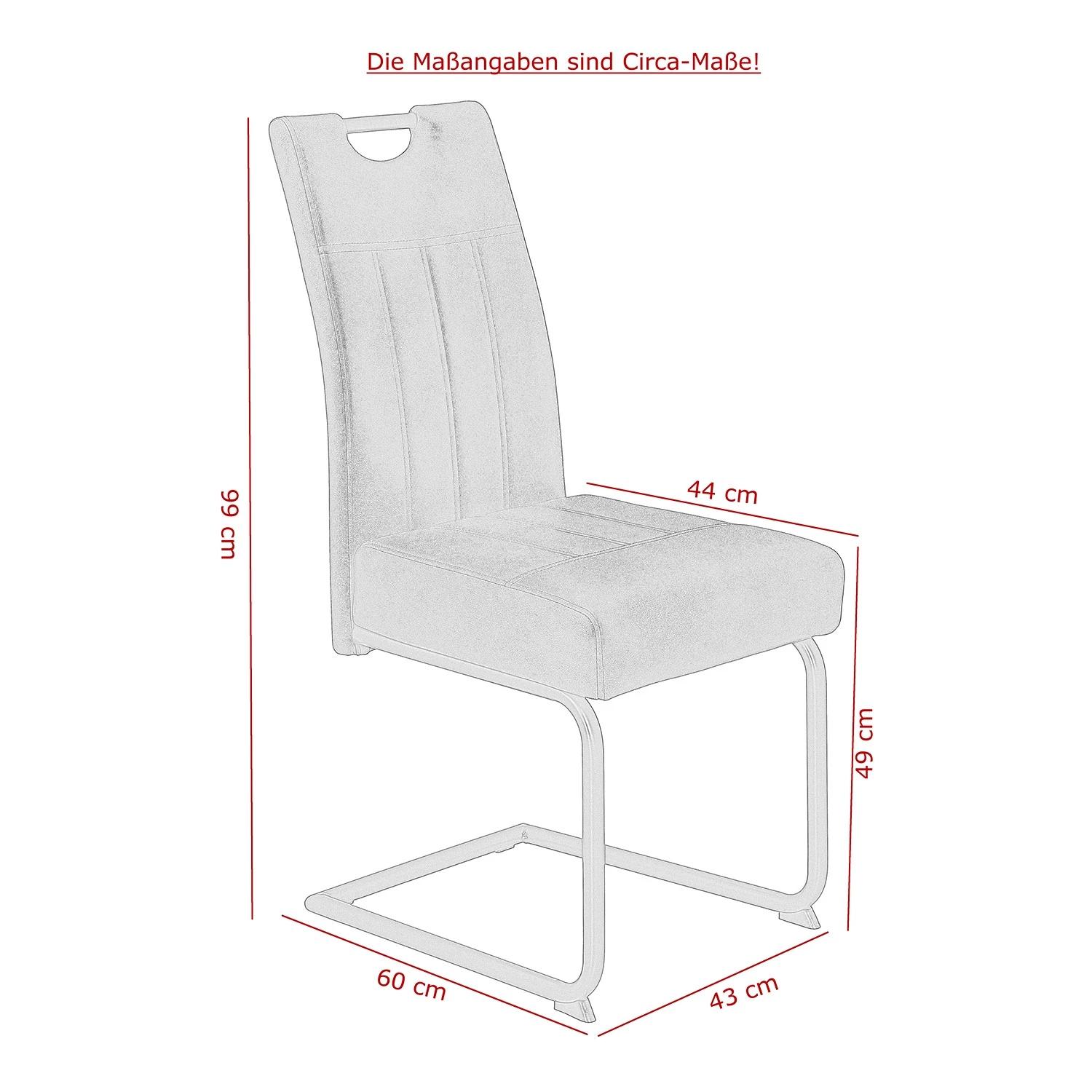 Loftscape Salle à manger Verena (7 éléments) - Marron 8 Loftscape Salle à manger Verena (7 éléments) - Marron – Image 8