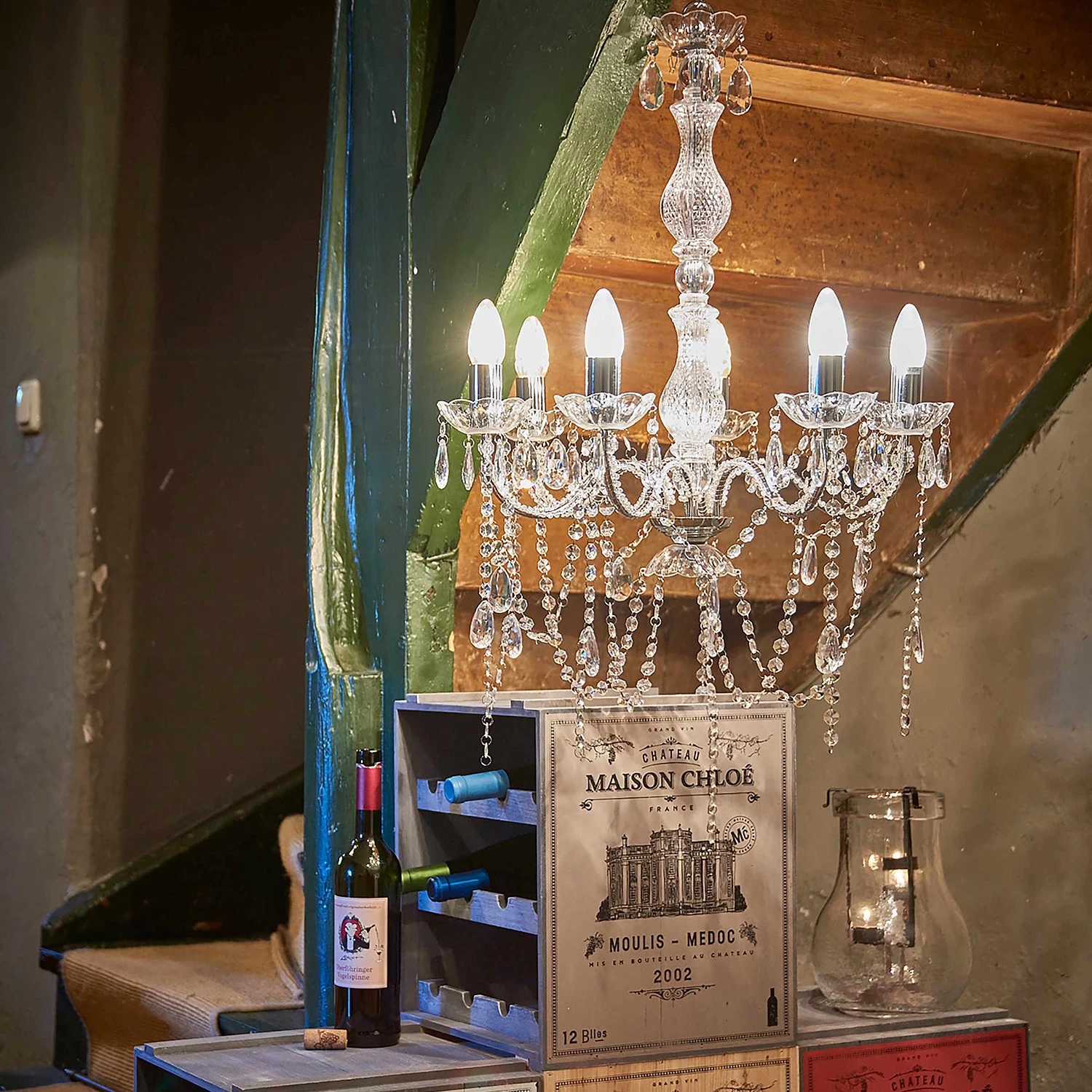 Butlers Range-bouteilles VINOTHEK - Sapin - Beige 3 Butlers Range-bouteilles VINOTHEK - Sapin - Beige – Image 3