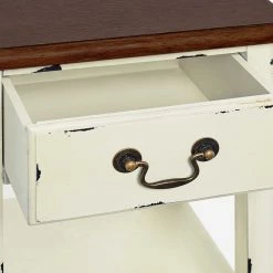 Butlers Console CABOTT COVE - Frêne - Crème / Marron -Meubles de salle à manger Soldes Magasin 1000344068 220406 070 DETAILS P000000001000344068