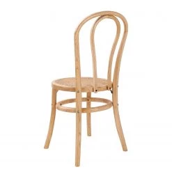 Butlers Chaises WIENER MELANGE (lot de 4) - Bois d’orme / Rotin - Naturel -Meubles de salle à manger Soldes Magasin 1000344072 220406 040 DETAILS P000000001000344072