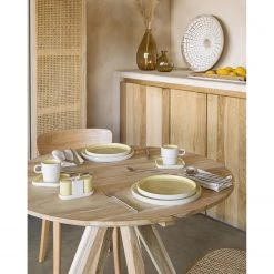 Norrwood Table Tibery - Teck massif - Teck -Meubles de salle à manger Soldes Magasin 1000344477 220412 035 DETAILS P000000001000344477