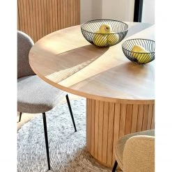 Norrwood Table Thoran - Manguier massif - Manguier -Meubles de salle à manger Soldes Magasin 1000344480 220412 032 DETAILS P000000001000344480