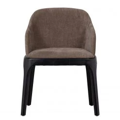 Loftscape Chaise à accoudoirs Valdes - Tissu / Hévéa massif - Taupe / Noir 10 Loftscape Chaise à accoudoirs Valdes - Tissu / Hévéa massif - Taupe / Noir -Meubles de salle à manger Soldes Magasin 1000344501 220414 030 DETAILS P000000001000344501