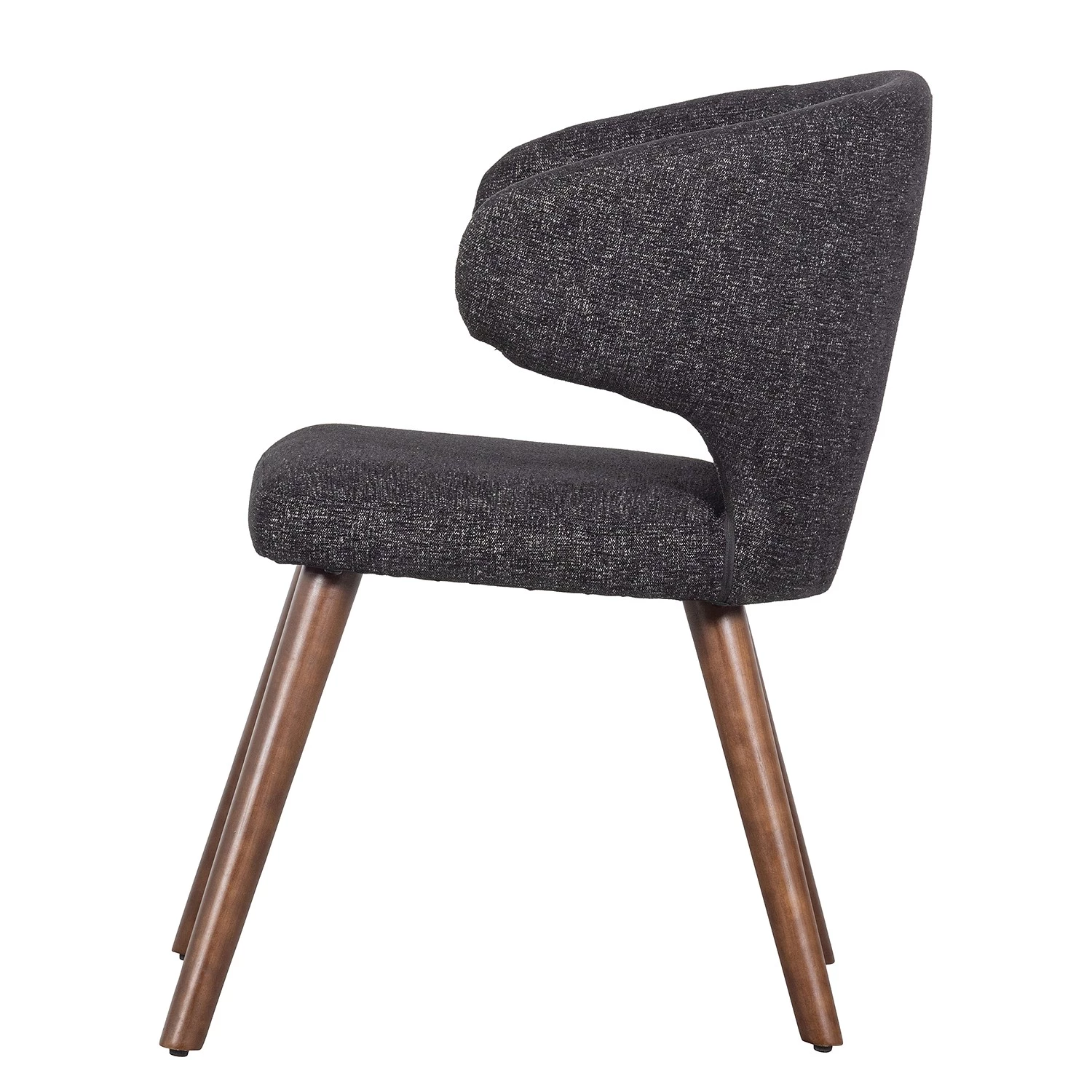 Loftscape Chaises capitonnées Pilate (lot de 2) - Gris 5 Loftscape Chaises capitonnées Pilate (lot de 2) - Gris – Image 5