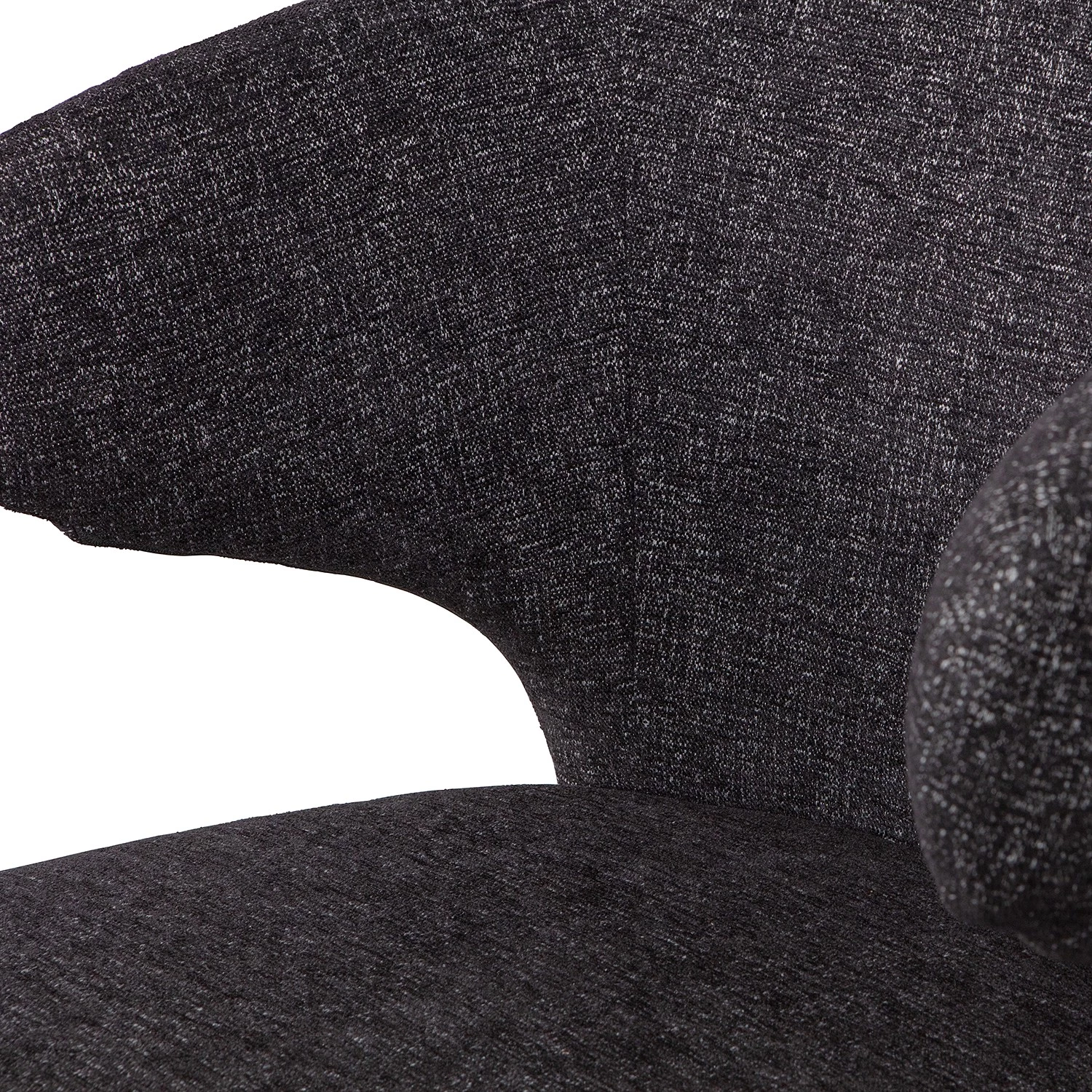 Loftscape Chaises capitonnées Pilate (lot de 2) - Gris 7 Loftscape Chaises capitonnées Pilate (lot de 2) - Gris – Image 7