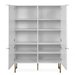 Loftscape Buffet haut Metropolis - Blanc mat -Meubles de salle à manger Soldes Magasin 1000344593 220407 031 DETAILS P000000001000344593