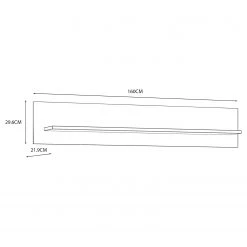 Ridgevalley Étagère murale Vassia - Imitation chêne Navy / Imitation chêne Riviera -Meubles de salle à manger Soldes Magasin 1000344664 220414 500 SKETCH DETAILS P000000001000344664 sketch