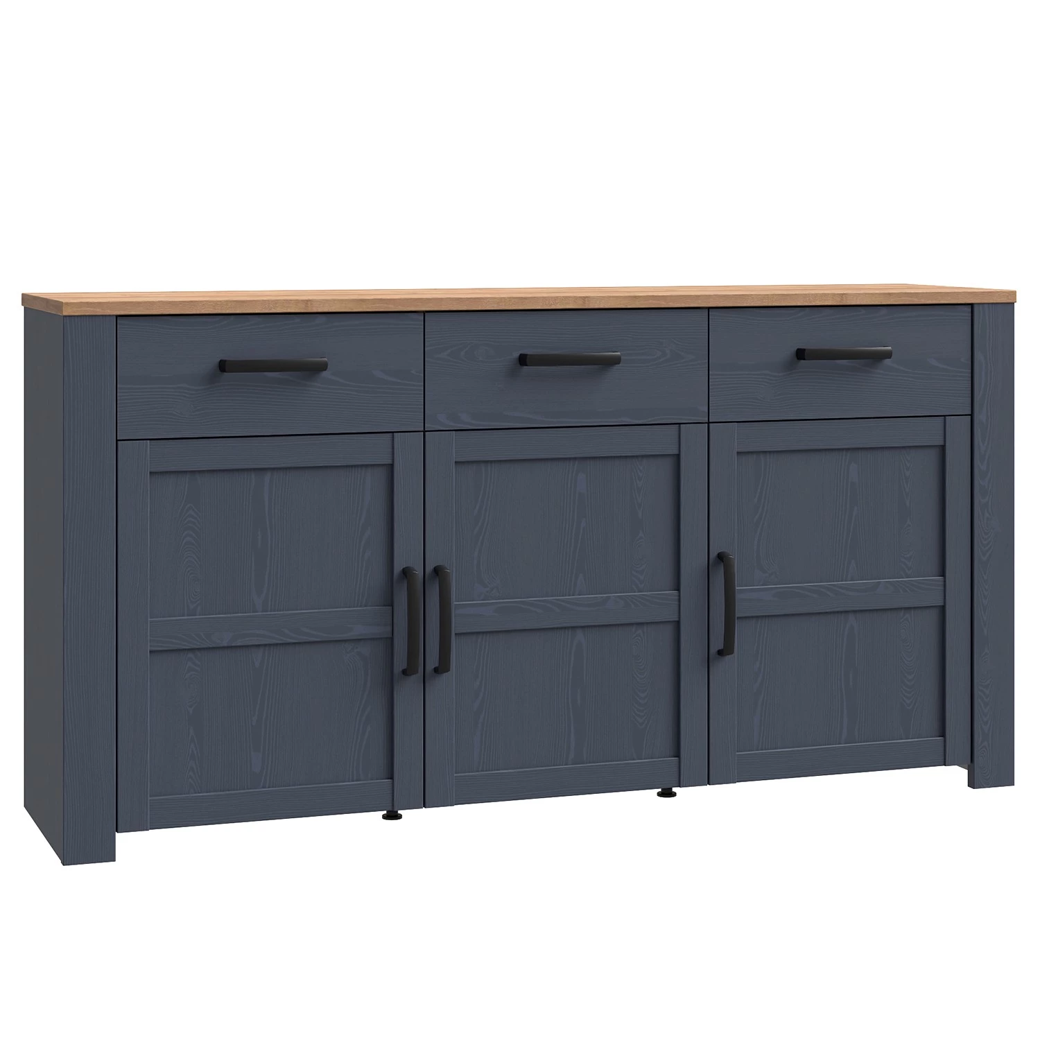 Ridgevalley Buffet Vassia I - Imitation chêne Navy / Imitation chêne Riviera 1 Ridgevalley Buffet Vassia I - Imitation chêne Navy / Imitation chêne Riviera