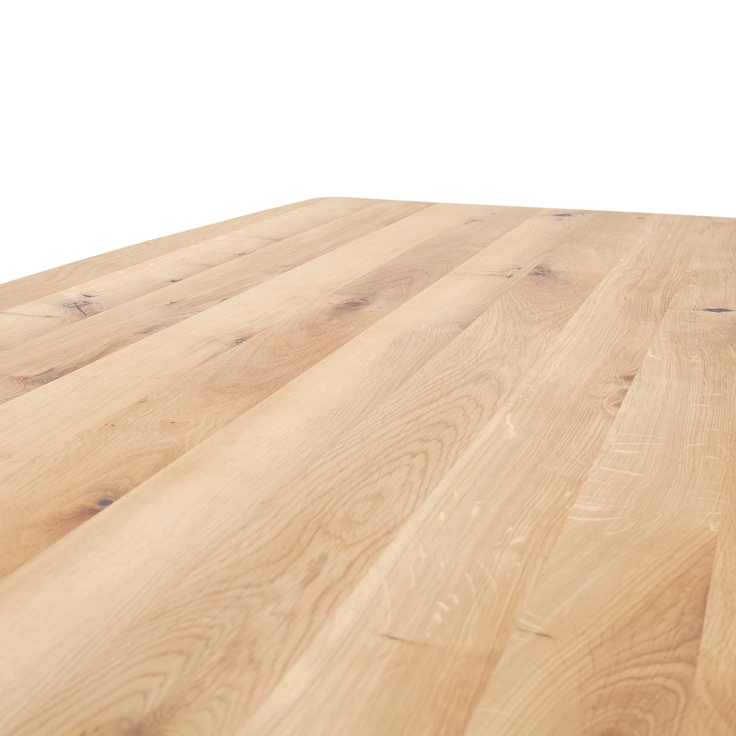 Red Living Table Skye - Chêne massif / Métal - Chêne / Noir - 180 x 90 cm 3 Red Living Table Skye - Chêne massif / Métal - Chêne / Noir - 180 x 90 cm – Image 3