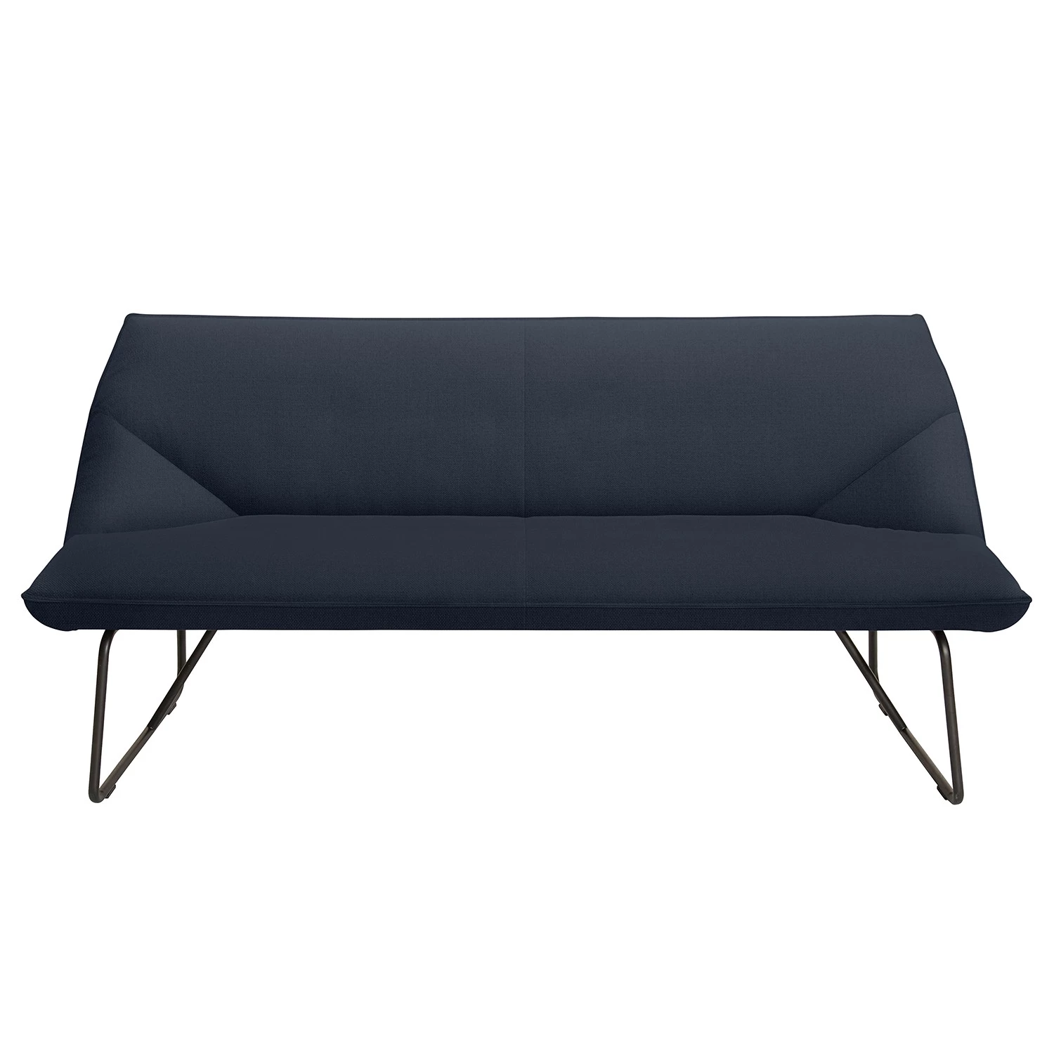 Tom Tailor Banquette Cushion II - Tissu / Métal - Bleu nuit - Largeur : 184 cm 2 Tom Tailor Banquette Cushion II - Tissu / Métal - Bleu nuit - Largeur : 184 cm – Image 2