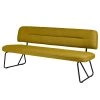 Tom Tailor Banc Tube III - Chenille / Métal - Jaune curry