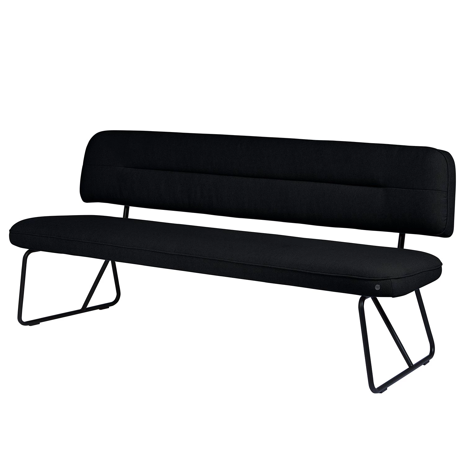 Tom Tailor Banc Tube II - Tissu / Métal - Noir 1 Tom Tailor Banc Tube II - Tissu / Métal - Noir