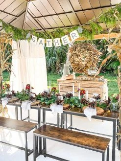 Red Living Salle à manger Pilbara (3 éléments) - Imitation bois recyclé / Noir -Meubles de salle à manger Soldes Magasin 1000347220 220513 024 MOOD DETAILS P000000001000347220 mood