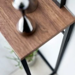 Yamazaki Console Tower - Frêne massif / Métal - Noir 16 Yamazaki Console Tower - Frêne massif / Métal - Noir -Meubles de salle à manger Soldes Magasin 1000347253 220505 034 DETAILS P000000001000347253