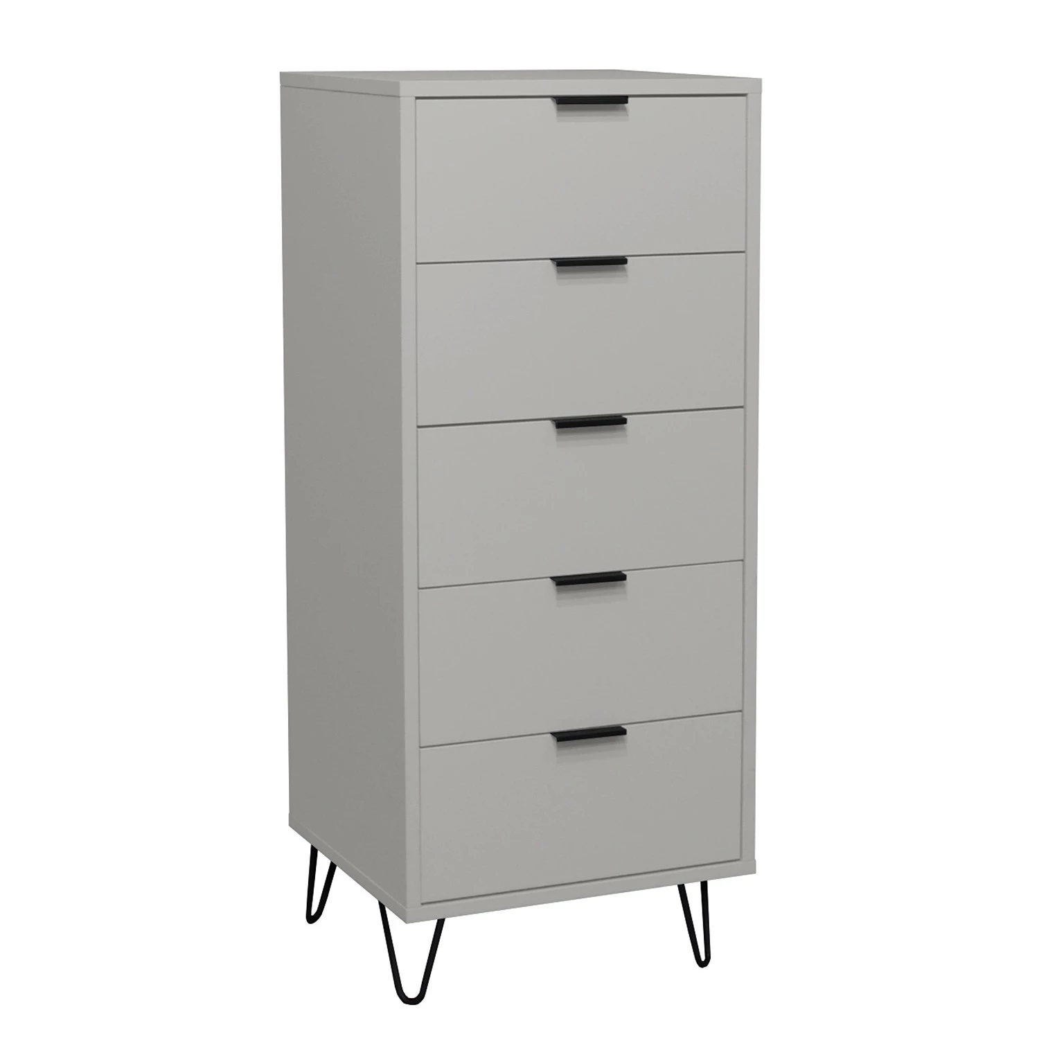 Loftscape Commode Potrero V - Gris lumineux 2 Loftscape Commode Potrero V - Gris lumineux – Image 2