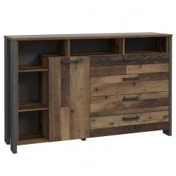 Loftscape Enfilade Ravenswood III - Imitation bois recyclé / Anthracite