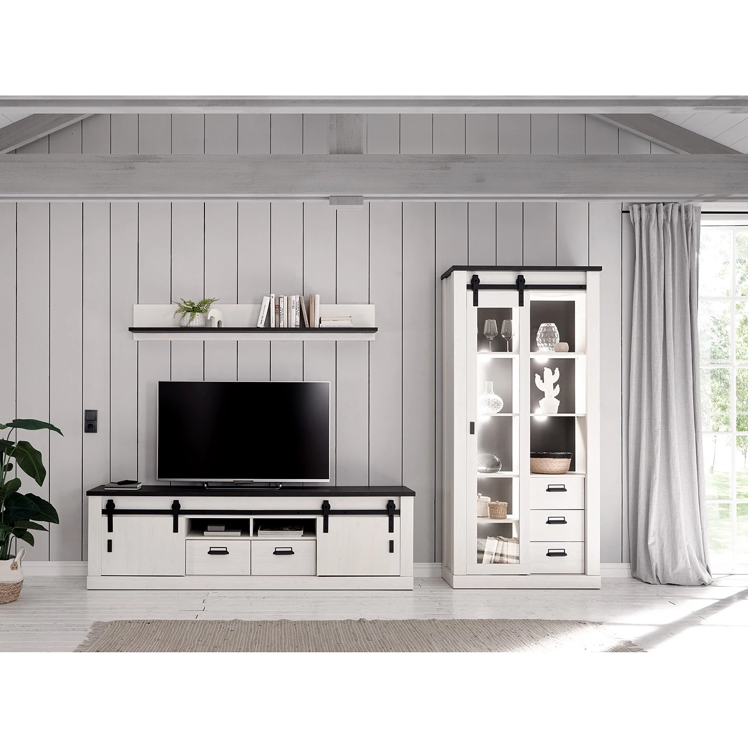 Ridgevalley Vitrine Shutter - Imitation pin blanc 4 Ridgevalley Vitrine Shutter - Imitation pin blanc – Image 4