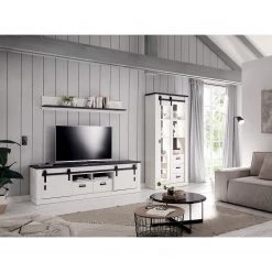 Ridgevalley Vitrine Shutter - Imitation pin blanc 15 Ridgevalley Vitrine Shutter - Imitation pin blanc -Meubles de salle à manger Soldes Magasin 1000348680 220505 023 MOOD DETAILS P000000001000348680 mood