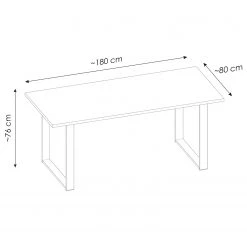 Ridgevalley Table Shutter - Imitation pin blanc -Meubles de salle à manger Soldes Magasin 1000348684 220505 500 SKETCH DETAILS P000000001000348684 sketch