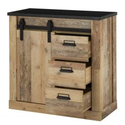 Ridgevalley Buffet Shutter II - Imitation chêne -Meubles de salle à manger Soldes Magasin 1000348698 220505 040 DETAILS P000000001000348698