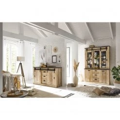 Ridgevalley Vaisselier Shutter II - Imitation chêne 15 Ridgevalley Vaisselier Shutter II - Imitation chêne -Meubles de salle à manger Soldes Magasin 1000348701 220505 024 MOOD DETAILS P000000001000348701 mood