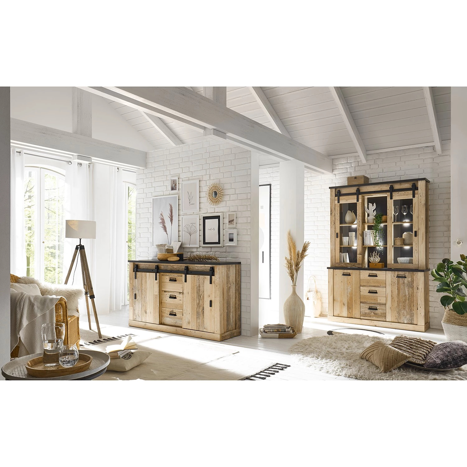 Ridgevalley Vaisselier Shutter II - Imitation chêne 6 Ridgevalley Vaisselier Shutter II - Imitation chêne – Image 6