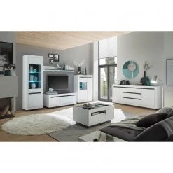 Loftscape Étagère murale Accra - Blanc / Anthracite 9 Loftscape Étagère murale Accra - Blanc / Anthracite -Meubles de salle à manger Soldes Magasin 1000348815 220506 022 MOOD DETAILS P000000001000348815 mood