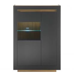 Loftscape Buffet haut Accra - Blanc / Anthracite -Meubles de salle à manger Soldes Magasin 1000348822 220506 030 DETAILS P000000001000348822