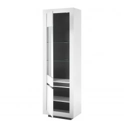 Loftscape Vitrine Accra - Blanc / Anthracite -Meubles de salle à manger Soldes Magasin 1000348823 220506 031 DETAILS P000000001000348823