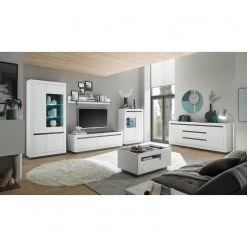 Loftscape Vitrine haute Accra - Blanc / Anthracite -Meubles de salle à manger Soldes Magasin 1000348825 220506 023 MOOD DETAILS P000000001000348825 mood