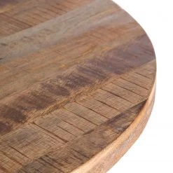 Red Living Table Yonkers - Manguier brut massif / Fer - Manguier / Noir -Meubles de salle à manger Soldes Magasin 1000352088 220520 035 DETAILS P000000001000352088