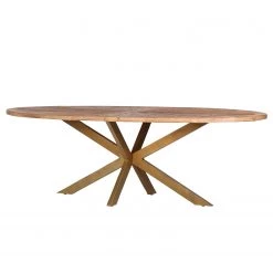 Red Living Table Wallence - Doré