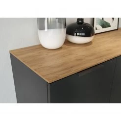 Germania Buffet haut California - Graphite -Meubles de salle à manger Soldes Magasin 1000352103 220512 032 DETAILS P000000001000352103