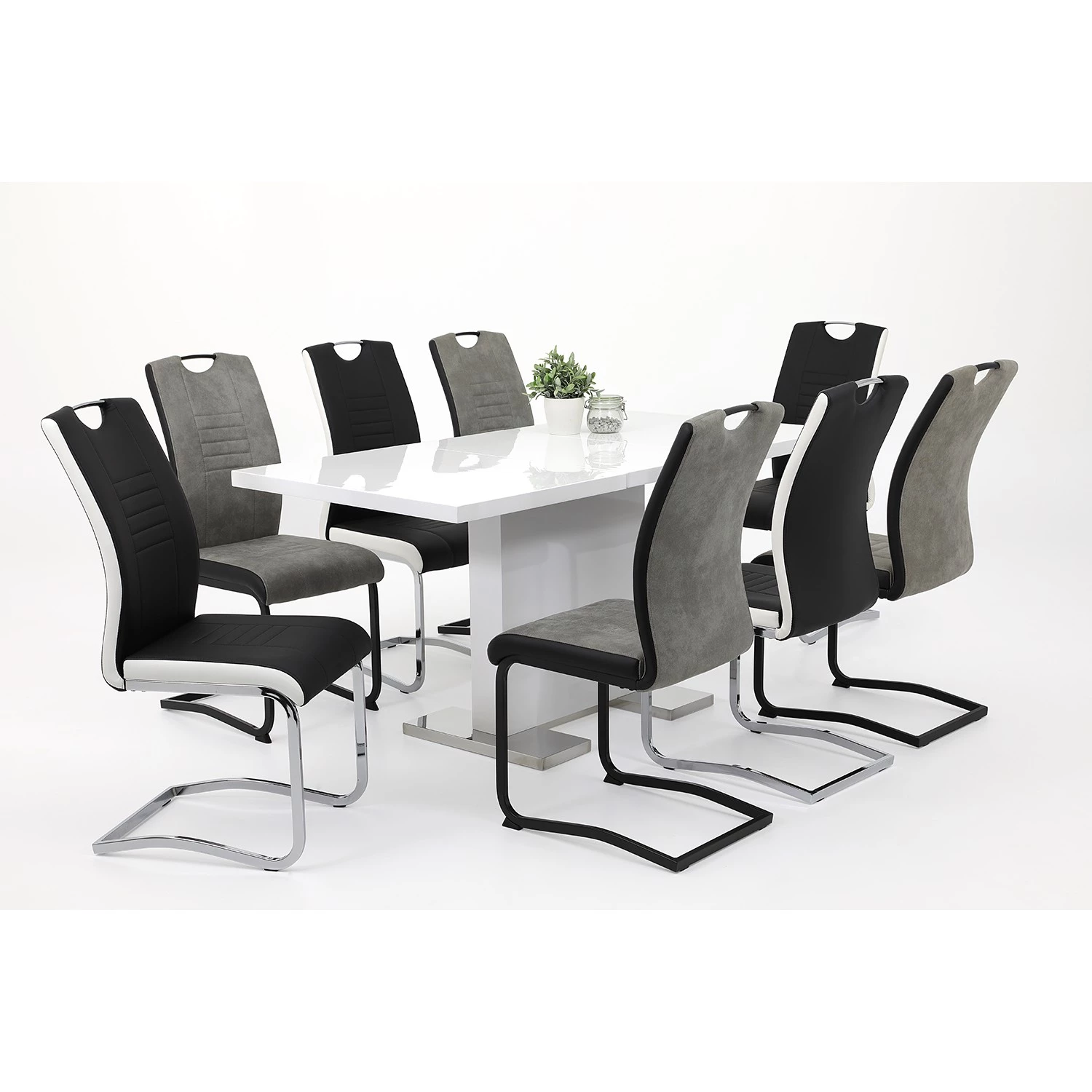 Chaise cantilever Truffaldino - Lot de 4 2 Chaise cantilever Truffaldino - Lot de 4 – Image 2