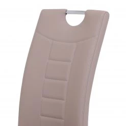 Loftscape Chaise cantilever Festola - Cappuccino - Lot de 4 -Meubles de salle à manger Soldes Magasin 1000352388 220610 080 DETAILS P000000001000352388