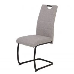 Loftscape Chaise cantilever La Paz III - Tissu / Métal - Noir - Gris - Lot de 4 13 Loftscape Chaise cantilever La Paz III - Tissu / Métal - Noir - Gris - Lot de 4 -Meubles de salle à manger Soldes Magasin 1000352411 220610 030 DETAILS P000000001000352411