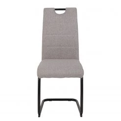 Loftscape Chaise cantilever La Paz III - Tissu / Métal - Noir - Gris - Lot de 4 14 Loftscape Chaise cantilever La Paz III - Tissu / Métal - Noir - Gris - Lot de 4 -Meubles de salle à manger Soldes Magasin 1000352411 220610 040 DETAILS P000000001000352411