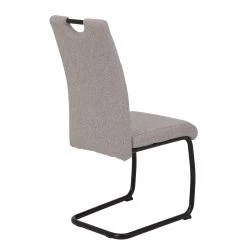 Loftscape Chaise cantilever La Paz III - Tissu / Métal - Noir - Gris - Lot de 4 16 Loftscape Chaise cantilever La Paz III - Tissu / Métal - Noir - Gris - Lot de 4 -Meubles de salle à manger Soldes Magasin 1000352411 220610 060 DETAILS P000000001000352411